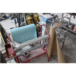 2 MOBILE PAINT PREP STATIONS & SUPPLIES