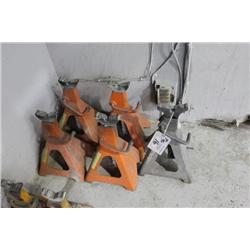LOT OF 6 TON JACK STANDS