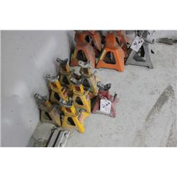 LOT OF 3 TON JACK STANDS