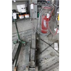 RED 2 1/4 TON MOBILE FLOOR JACK