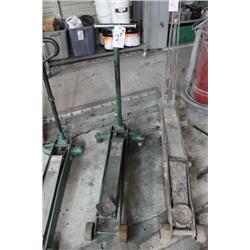 GREEN MOBILE FLOOR JACK