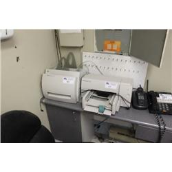 LOT OF OFFICE COMPUTER GEAR (MONITORS -  PRINTERS -