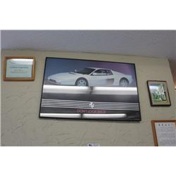 CONTENTS OF RECEPTION (CHAIRS -  PICTURES & MISC)