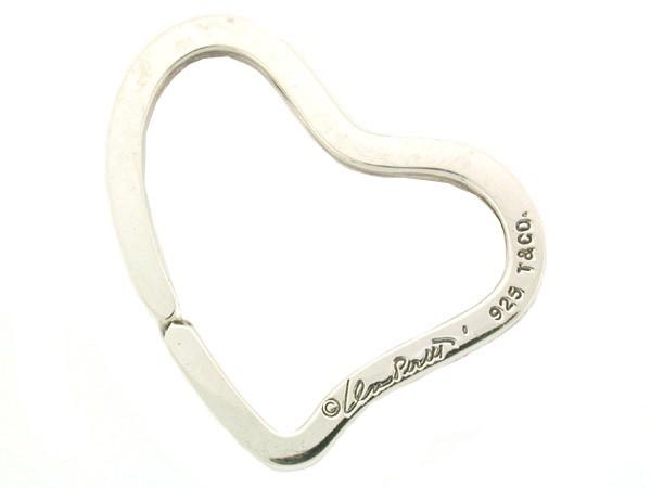 Tiffany's Elsa Peretti Open Heart Key Ring