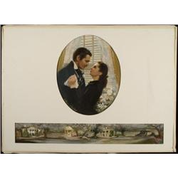 William Chambers Orig Gone With The Wind Art Painting