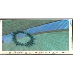 SpongeBob GLOW Original Cel Production and Background