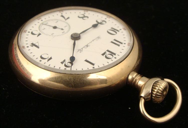 Hampden Vintage Pocket Watch OF Gold Filled