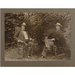 William McKinley and Theodore Roosevelt
