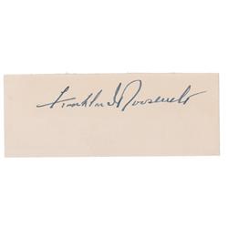 Franklin D. Roosevelt