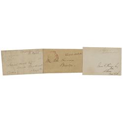 Daniel Webster, Richard Rush, and Simon Cameron