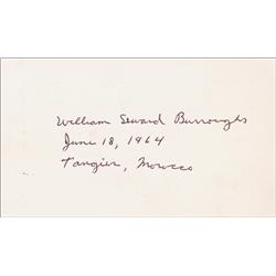 William S. Burroughs