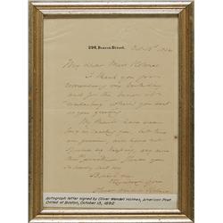 Oliver Wendell Holmes, Sr.