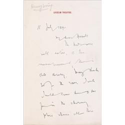 Bram Stoker and Henry Irving