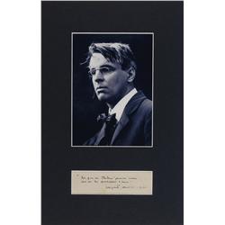 William Butler Yeats