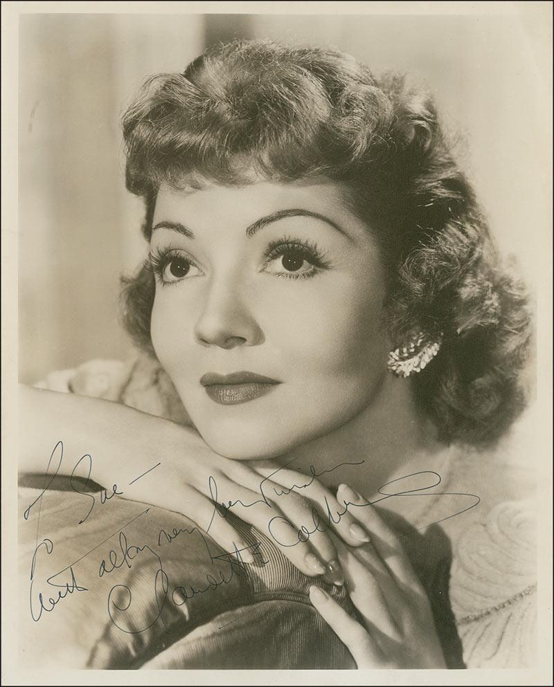 claudette colbert claudette colbert