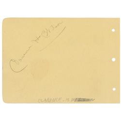 Frankenstein: Clarence Wilson