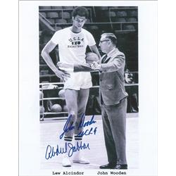 Kareem Abdul Jabbar and John Wooden