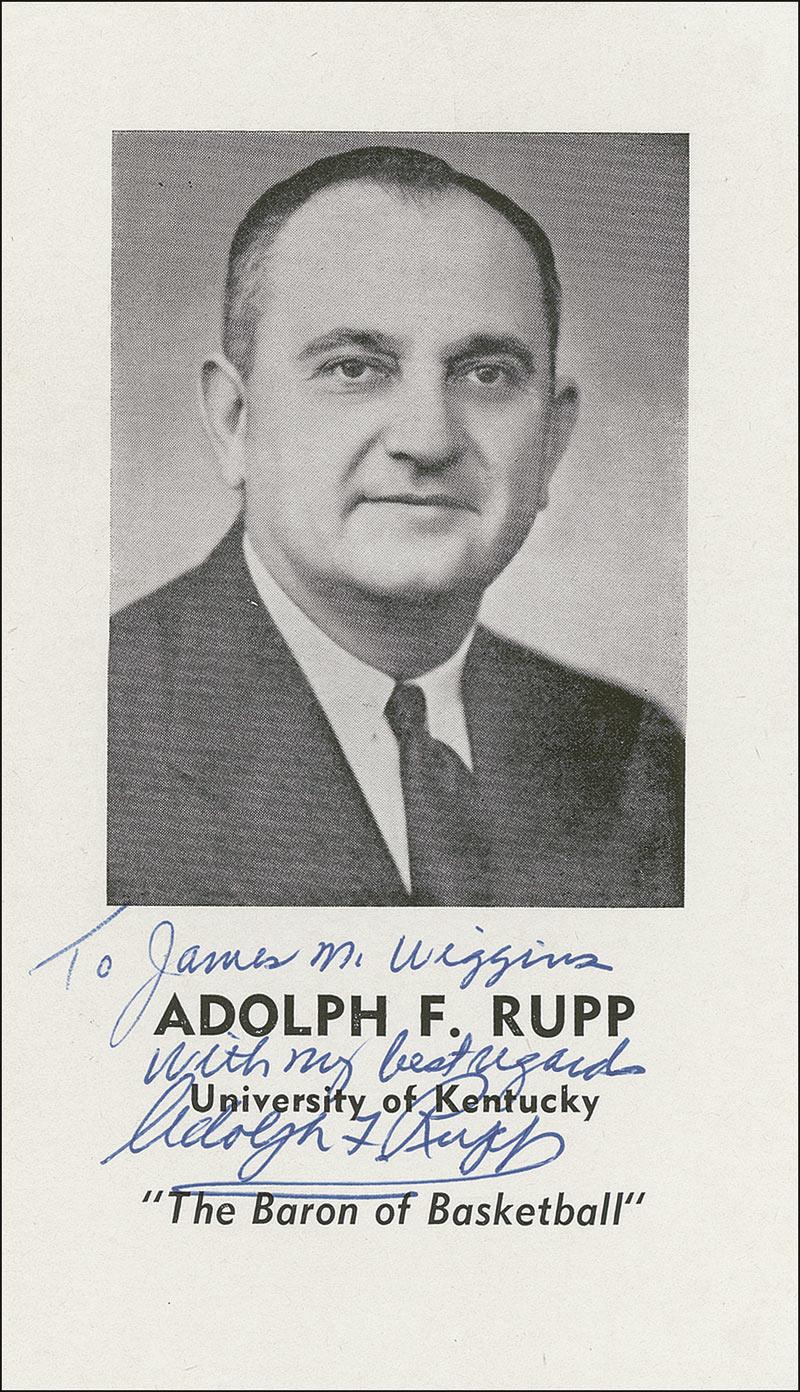 Adolph Rupp
