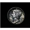 Image 1 : 1938-p Liberty Head 'Mercury' Dime 10c Grades gem uncirculated ms65 nicely Toned