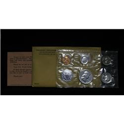 1961 Proof Set Original Packaging Including Mint Letter   CAMEO Quarter
