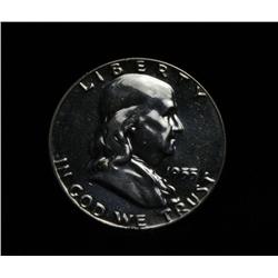 1955 Proof Franklin Half Dollar Grades PR65