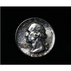 1958-p Washington Quarter Beautiful Original toning Grades Gem Uncirculated ms66