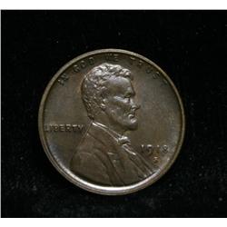 1918-s Lincoln 1c Grades ms63 BN