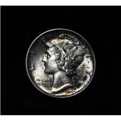 1944-s Liberty Head 'Mercury' Dime 10c Grades gem uncirculated ms65 FSB
