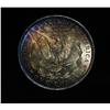 Image 1 : ***RARE  1881-o rainbow toned Morgan Dollar grades gem uncirculated ms65  RARE***