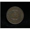 Image 2 : 1864 two cent piece 2c Large Motto, Civil War Issue, grades Select Uncirculated ms63
