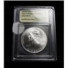 Image 1 : 1993-p Thomas Jefferson 250th Anniversary Uncirculated Commemorative Graded ms70
