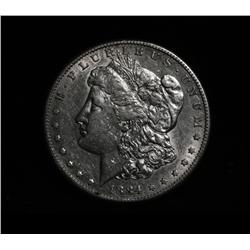 1884-s Morgan Dollar Grades Almost Uncirculated au55