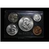 Image 3 : Private consignment - This lot is a 1960 Mint Set and includes 10 coins   PQ toning  beautiful color