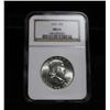 Image 1 : NGC 1960-p Franklin Half Dollar grades Choice Uncirculated ms64