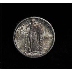 1917-s TY II Standing Liberty 25c Grades au58/ms60  Slider