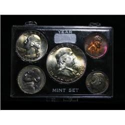 Private consignment - This lot is a 1962 Mint Set and includes 10 coins   PQ toning  beautiful color