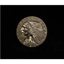 1912-p $2 1/2 Gold Indian Grades Select Uncirculated ms63