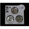 Image 1 : Private consignment - This lot is 3 Roosevelt dimes, 1946-d, 1951-p, 1959-p