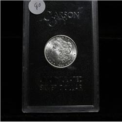 GSA 1884-CC Morgan Dollar in the Original GSA encasement