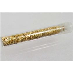 VIAL OF GOLD FLAKES