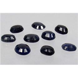 LOT OF 36.9 CTS. OF NATURAL BLUE SAPPHIRES