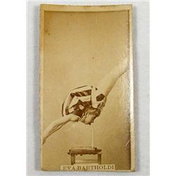 C. 1890'S ACTRESS  EVA BARTHOLDI SWEET CAPORAL CIGARETTE CARD