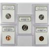 Image 1 : LOT OF 5 INB CASED COINS