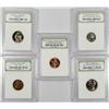 Image 1 : LOT OF 5 INB CASED COINS