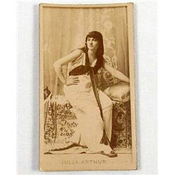 C. 1890'S ACTRESS JULIA ARTHUR SWEET CAPORAL CIGARETTE CARD