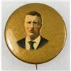 Image 1 : 1904 THEODORE ROOSEVELT CAMPAIGN CELLULOID PINBACK BUTTON