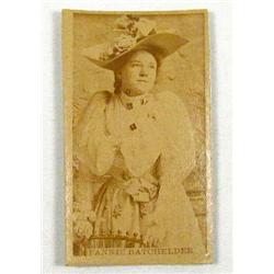 C. 1890'S ACTRESS FANNIE BATCHELDER SWEET CAPORAL CIGARETTE CARD