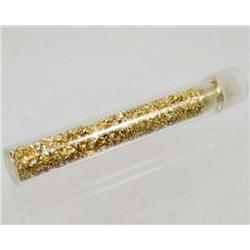VIAL OF GOLD FLAKES