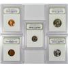 Image 1 : LOT OF 5 INB CASED COINS
