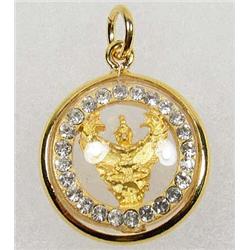 GOLD VERMEIL SINGH AMULET